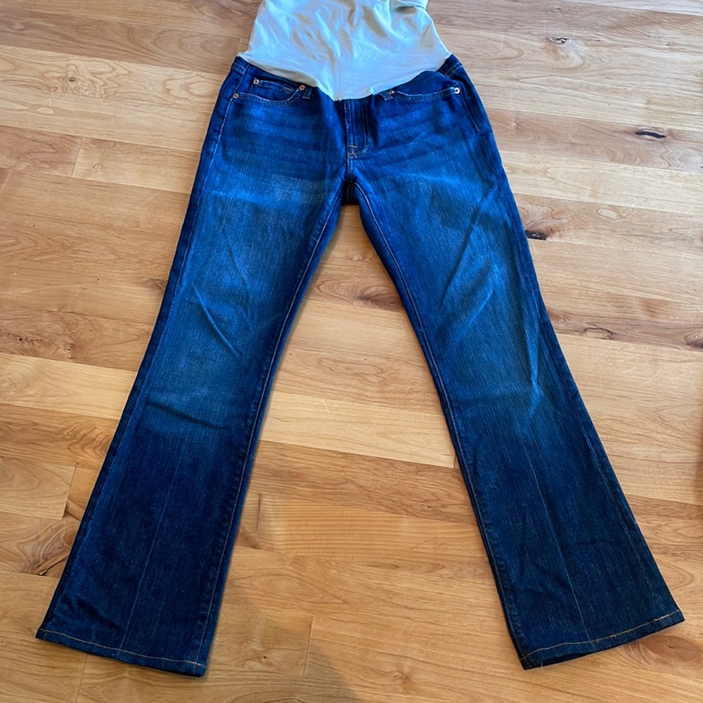 7 For All Mankind maternity boot jeans